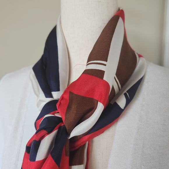 Vintage Bill Blass Silk Scarf - Picture 3 of 8